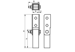 BIS Yeti® 335 Поворотный коннектор (BUP1000)