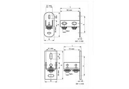 BIS RapidRail® Стеновой держатель